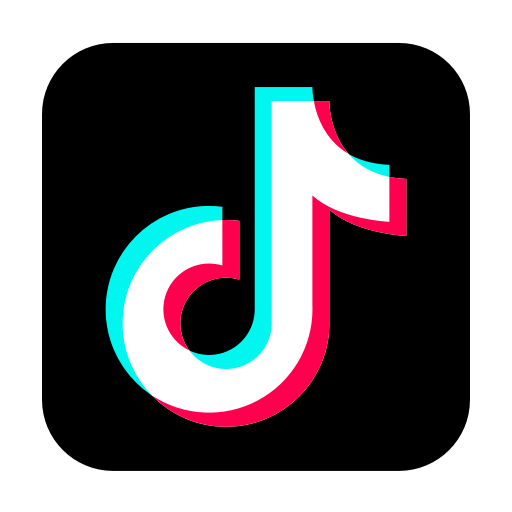 Tiktok logo social channel 
