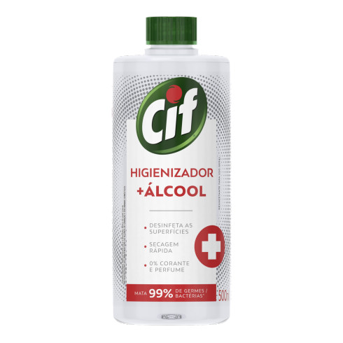 Cif Higienizador + Álcool Refil productos