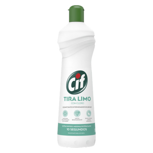CIF Tira Limo Com Cloro Squeeze produtos