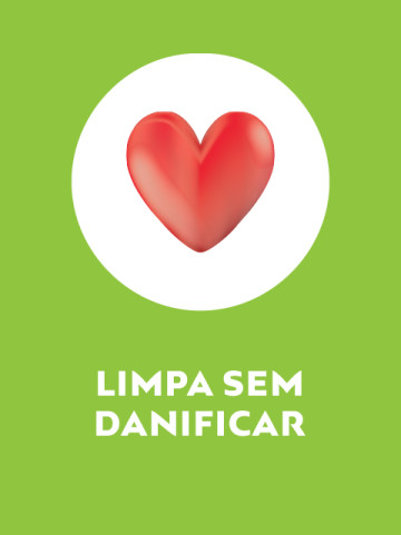 CIF cuida da sua casa limpando sem danificar, sem manchar, sem riscar e sem amarelar